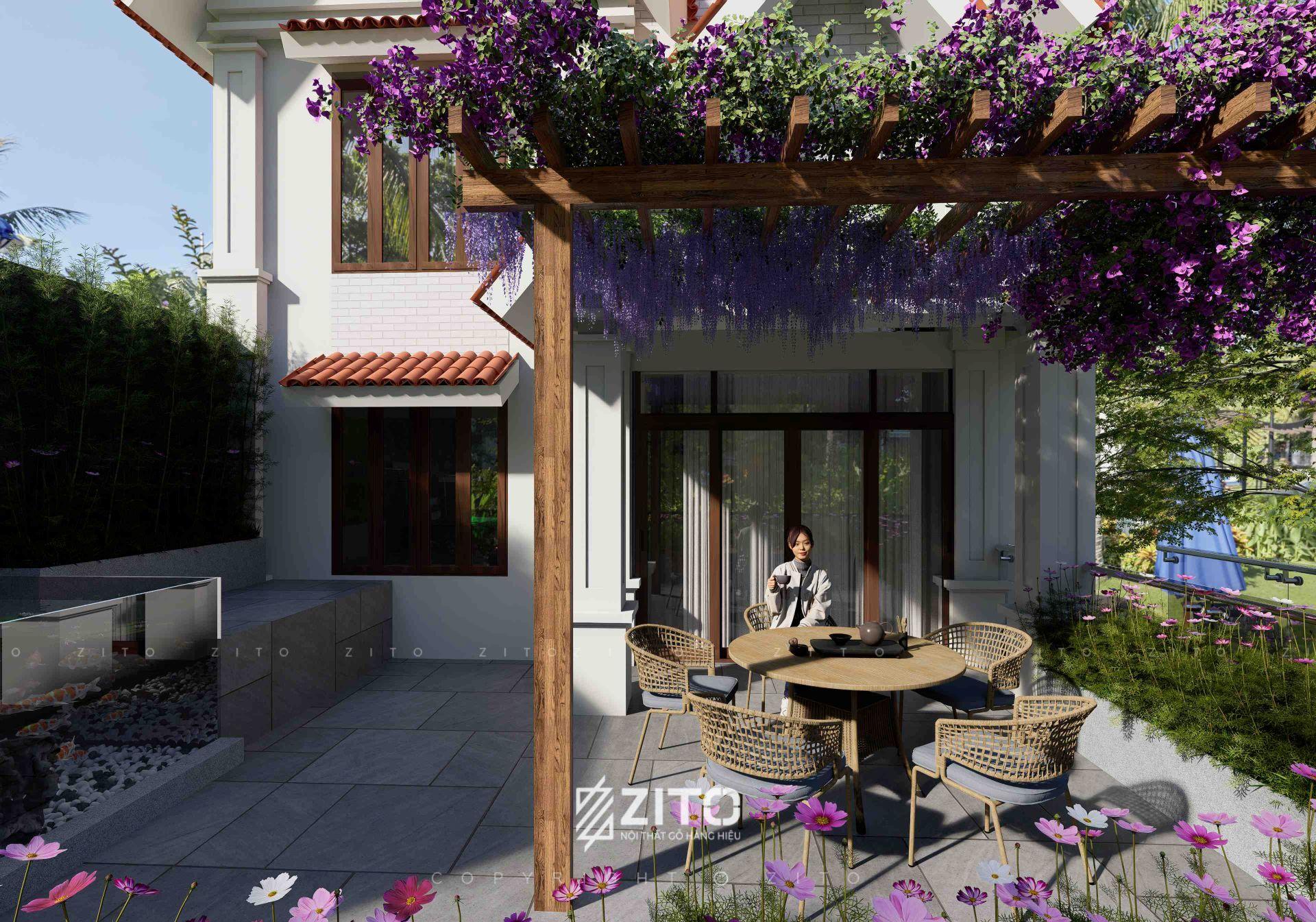 Cải tạo kiến trúc biệt thự Bắc Ninh